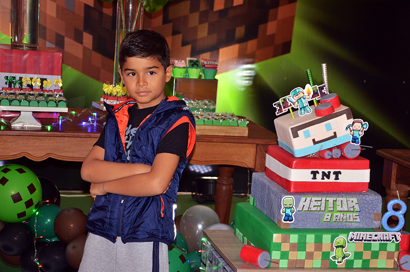 Festa roblox  Festa do meu filho 8 anos